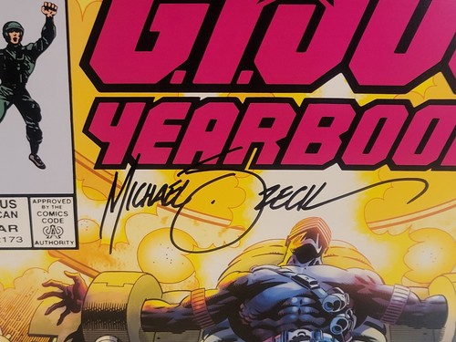 G.I. Anuario Joe #3 impresión artística firmada por el artista Mike Zeck 11x17 con certificado de autenticidad Marvel - Imagen 2 de 3
