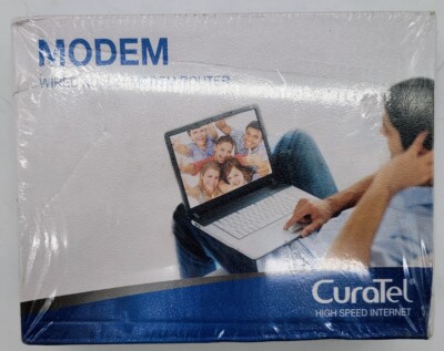 lot of 9 Curatel ADSL2+ modem router CT-1