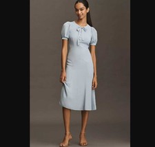 New 6 Reformation x Anthropologie Delia bow midi dress