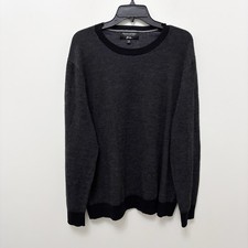 Banana Republic Birdseye Italian Yarn Baruffa Fine Merino Wool Sweater Men's XXL