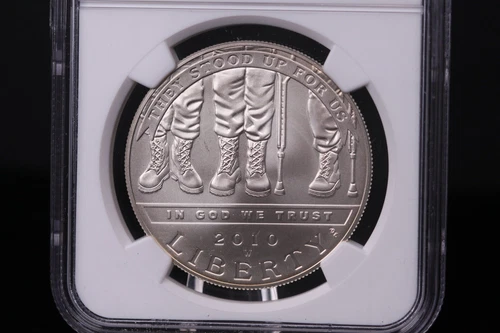 2010-W Disabled Veterans Commemorative. Silver $1. NGC MS-70. Store #GMC143