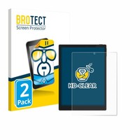 2X Hannspree Lumo 7.8 Displayschutzfolie Transparent