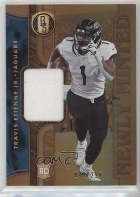 2021 Gold Standard Newly Minted Memorabilia Travis Etienne Jr Rookie RC 09r5