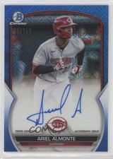2023 Bowman Chrome Prospect Mega Box Blue Refractor /150 Ariel Almonte Auto 0o9