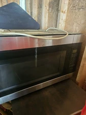 microwave oven over the range stainless steel