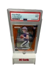 JJ McCarthy 2024 Panini Prizm Orange Lazer Prizm RC #400 PSA 9 MINT