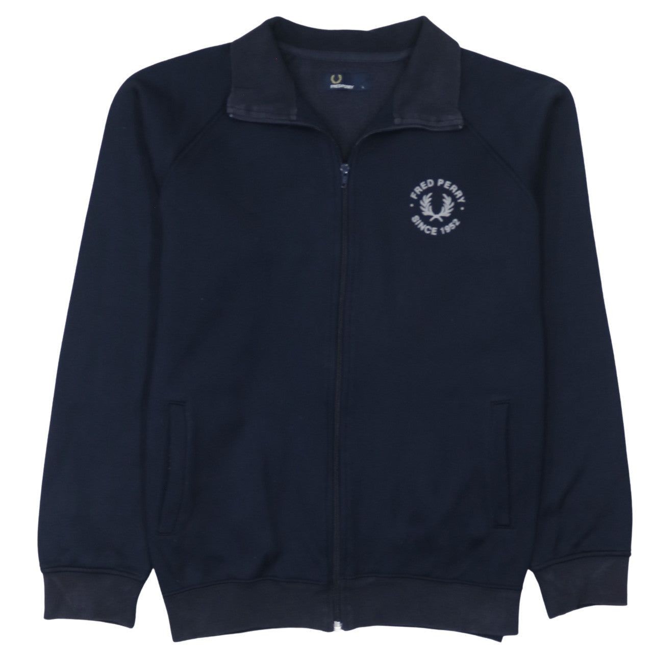 Fred Perry Black Sweatshirt Mens L