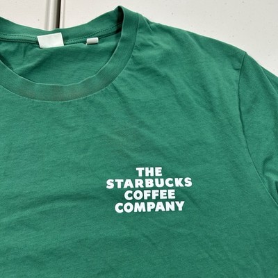 The Starbucks Coffee Company Stanley/Stella Graphic T Shirt Size Large Barista