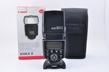 Canon Speedlite 430EX II Shoe Mount Flash for EOS Box Case Tested From Japan