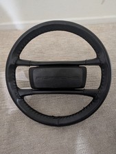 1986 Porsche 944 Steering Wheel Oem Black Leather 1986 Porsche 944 Steering Wheel Oem Black Leather