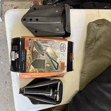 Foldable Shovel 2 Serrated Blade Edges