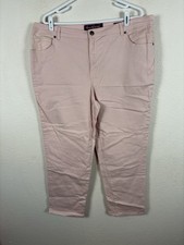 Gloria Vanderbilt Womens Jeans Sz 18W Solid Denim Amanda Comfort Excellent