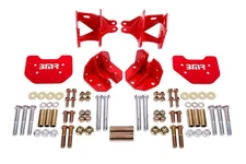 BMR Rear Coilover Conversion Kit (Red) for 79-04 Mustang w/Bracket