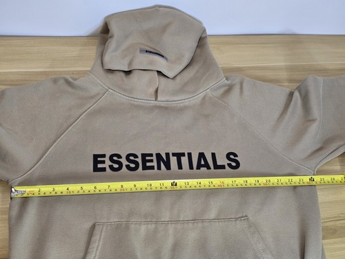 Mens Fear Of God Essentials Hoodie Oversized Size Medium Baggy 24" Pit 26" Long. - Picture 11 of 14