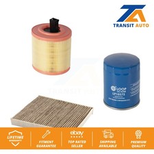 Air Cabin Engine Oil Filters (3 Total) Kit For Cadillac ATS KFM-100162