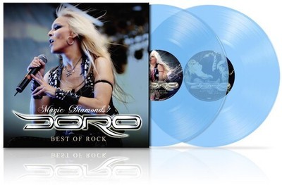 Doro - Magic Diamonds - Best Of Rock (Curacao Clear) [New Vinyl LP] Clear Vinyl,