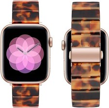 Omter Band Compatible Apple Watch 44Mm 42Mm 40Mm 38Mm Women Men Fashion Resin