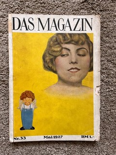Vintage JOSEPHINE BAKER JOAN CRAWFORD German Mag "Das Magazin" 1927