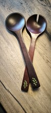 Spode Christmas Tree Salatbesteck 2tlg 30,5cm Holz wooden salad servers 2tlg.