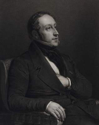 Jean Thévenin Gioacchino Rossini Komponist nach Ary Scheffer Radierung um 1844