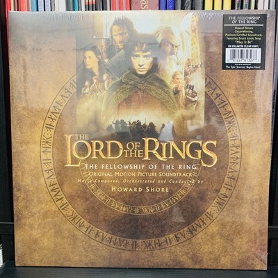 The Lord Of The Rings: The Fellowship Of The Ring Palantír Clear Vinyl 2xLP OST