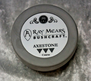 RAY MEARS BUSHCRAFT AXESTONE COARSE GRANSFORS BRUK CERAMIC GRINDING STONE FINE