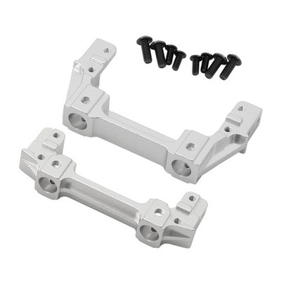 2x Aluminiumlegierung vorne hinten Befestigung Maßstab 1/10 Ersatzteile