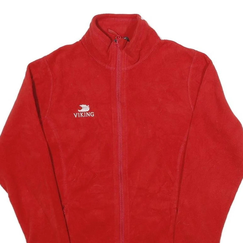 Chaqueta HELLY HANSEN Mujer Roja Cremallera S Poliéster Liso Exterior Vellón Cálida Foto 2 de 4