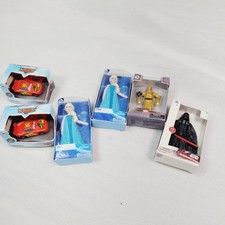 Zuru 5 Surprise Disney Mini Brands Lot Of 6 Elsa Star Wars Cars