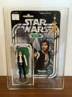 Vintage Kenner Star Wars Han Solo Small Head w/12 Back Cardback & Case HK COO