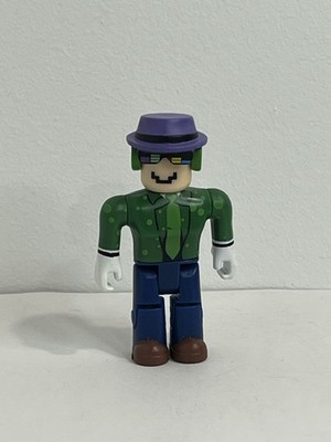 ROBL0X MRWINDY Series 7 Green Figure Mr. Windy Purple Hat COMPLETE (NO CODE)