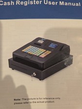 Newest Cash Register for Small Businesses with Scanner, Electronic Cash Register