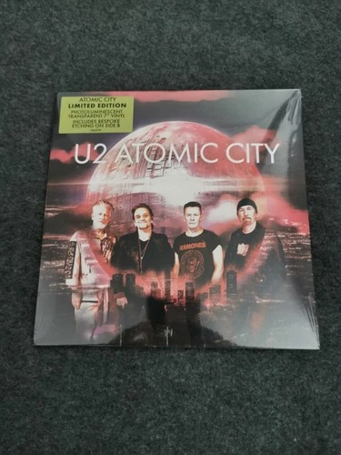 U2 - Atomic City - Vinyl Record - (New/Sealed) - Transparent Vinyl - Ltd Edition