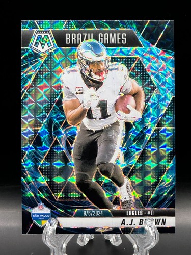 A.J. Brown [Genesis] #266 2025 Panini Mosaic card