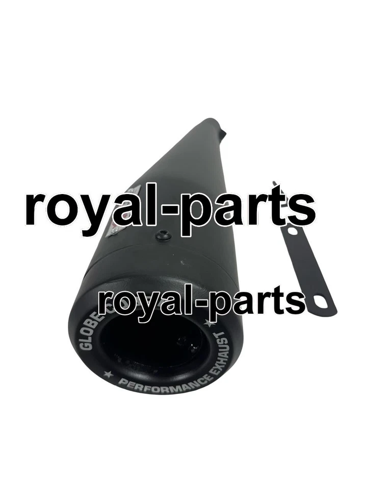 COBRA ЧЕРНЫЙ ВЫХЛОП ПОДХОДИТ ДЛЯ ROYAL ENFIELD HUNTER 350 - Изображение 4 из 4