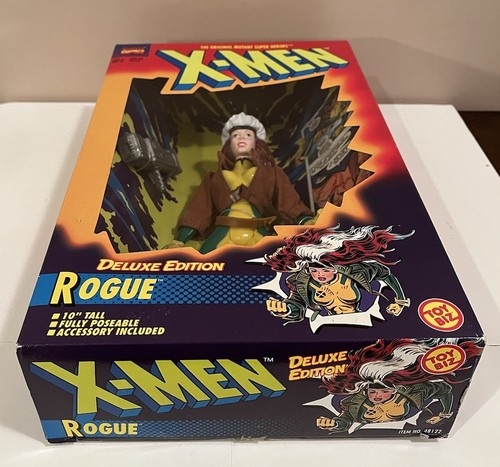 Nuevo Omega 1994 Rojo y '95 Rogue X-Men Edición Deluxe Marvel 10" Figuras Toy Biz - Imagen 13 de 14