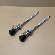 Telescoping Bass Drum Legs Rubber Feet Set of 2 Replacement Parts