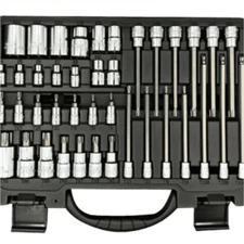 VIM Tools 40 Piece Elite TORX Master Driver And Socket Set - S2 Steel