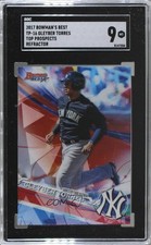 2017 Bowman's Best Top Prospects Refractor Gleyber Torres #TP-16 SGC 9 MINT 0fp0