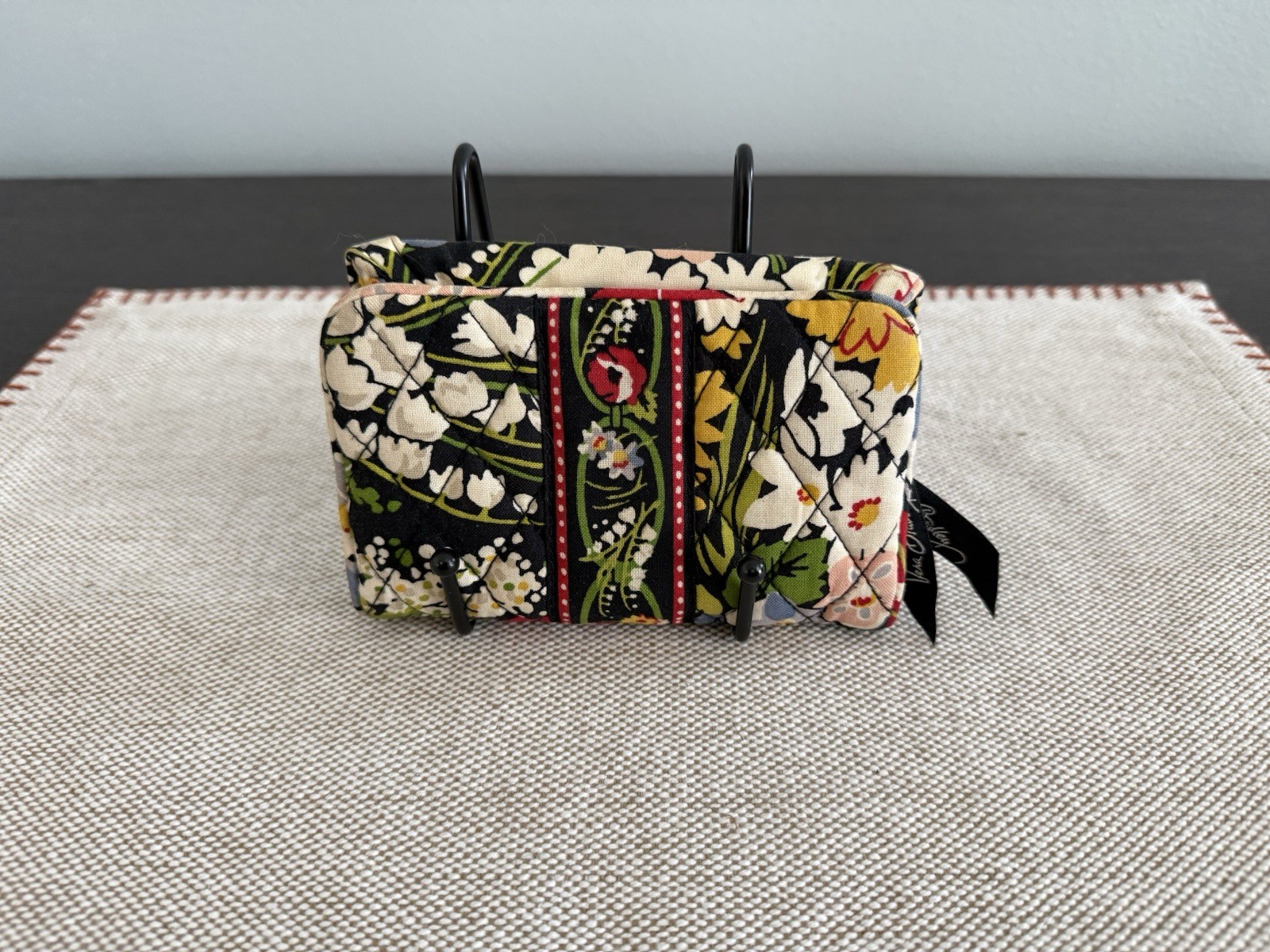 Vera Bradley Poppy Fields Quilted Floral Wallet (Retired Pattern)