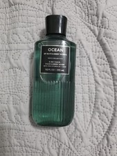 BATH  BODY WORKS MEN'S COLLECTION OCEAN 3-IN 1 BODY WASH 10 FL oz/ 295 mL NEW