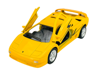 Welly Lamborghini Diablo Sv Gelb 1:34 Die Cast Metal Modell Neu Im Kasten