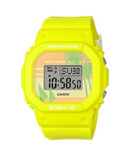 Casio Baby-G Special Color Models Yellow Resin Band Watch BGD-560BC-9