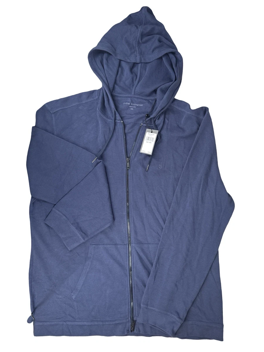HOLLISTER HOMME PULL à Capuche Pull Bleu Blanc Taille M Ou XL Neuf EUR 42,34 - FR