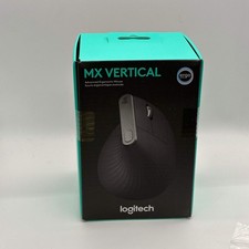 Logitech MX Vertical Ergonomic Mouse 4000 DPI Bluetooth Black - New In Box