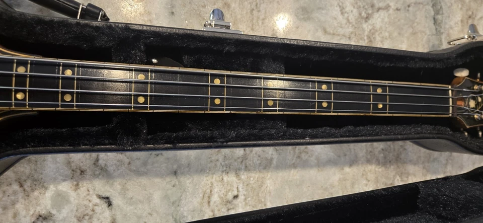 Raro Bajo Hofner G500/1M 1967-1971 Sin trastes Deluxe Super Beatle Natural con estuche rígido original Foto 3 de 4