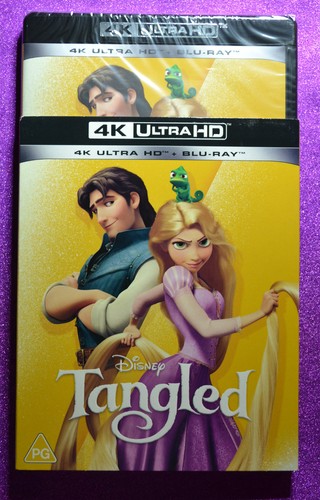New & Sealed Disney Tangled 4K UHD + Blu-ray + Slip Cover *READ* - Picture 7 of 7