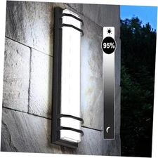 23.6in Large Outdoor Wall Lights, 36w 24in 1Pack Dimmable Cold White 6000k