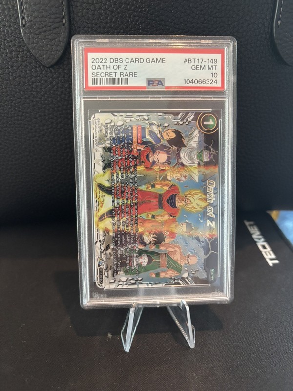 2022 Dragon Ball Super Card Game S 17 Ultimate Squad Oath Of Z PSA 10 #BT17-149
