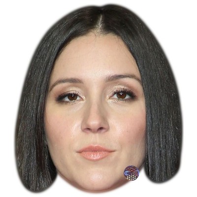 Shannon Woodward Celebrity Mask, Flat Card Face, Fancy Dress Mask